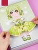 1set Princess Dress Up Sticker Book Toy Girl 3 To 6 Years Old Dress Up Show Children's Puzzle Girl Makeup Book Stickers