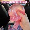Nuova Palla Fuzz Jellyfish Squishy Serie Needoh Vari Colori Carina Forma di Medusa Giocattolo Rilassante Antistress Divertente Regalo