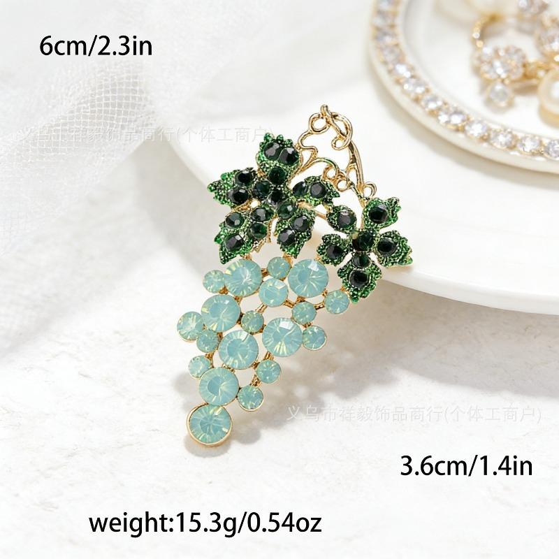 New Alloy Brooch High-end Niche Women's Peony High-end Pin Coat Suit High-end Versatile Brooch