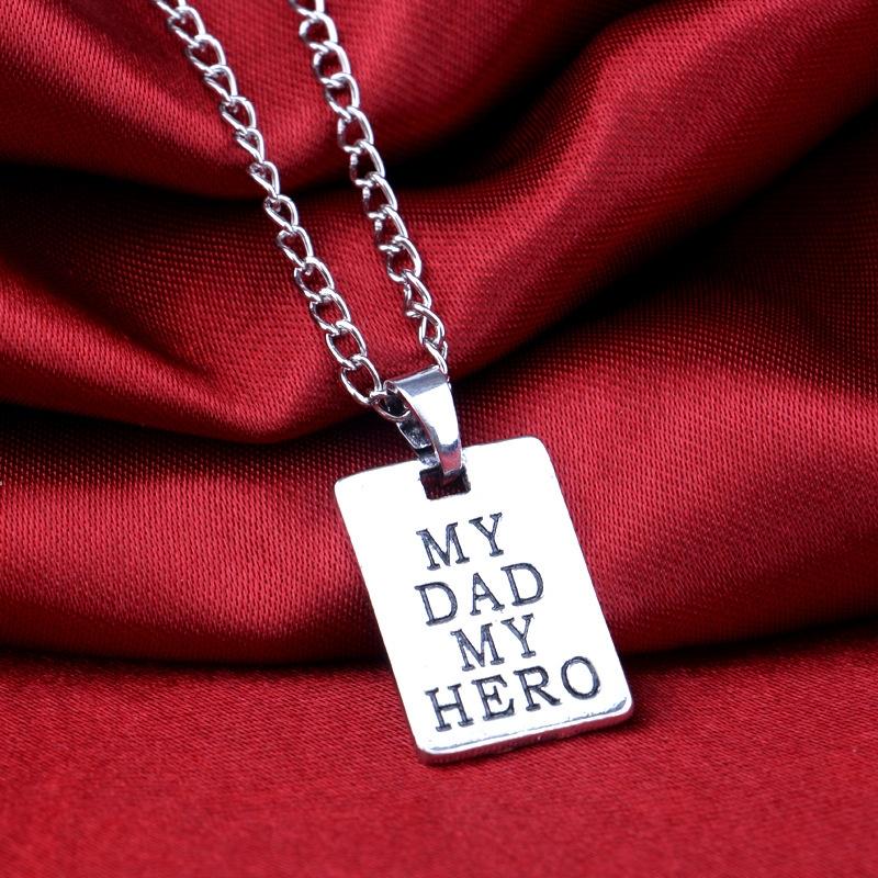 My Hero Letter Pendant Chain Plate 