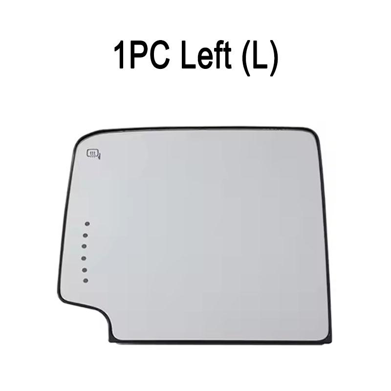 Car Heated Mirror Glass For Chevrolet Silverado 2014-2017 Glass Lens Blind Spot Heated Wing Mirror Glass TR00562 TR00563 1PC Left (L)