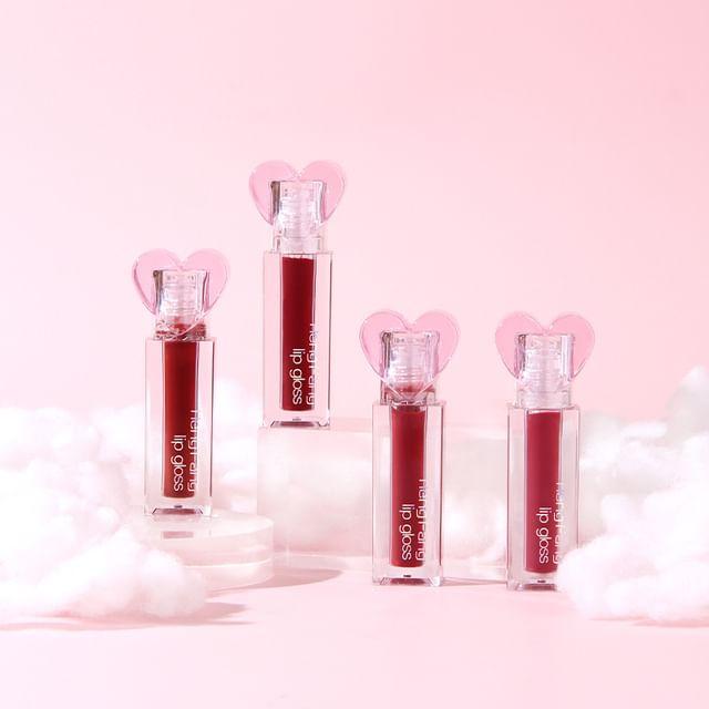 Heng Fang - Heartbeat Watery Lip Gloss - 4 Colors 05# Rose - 3g