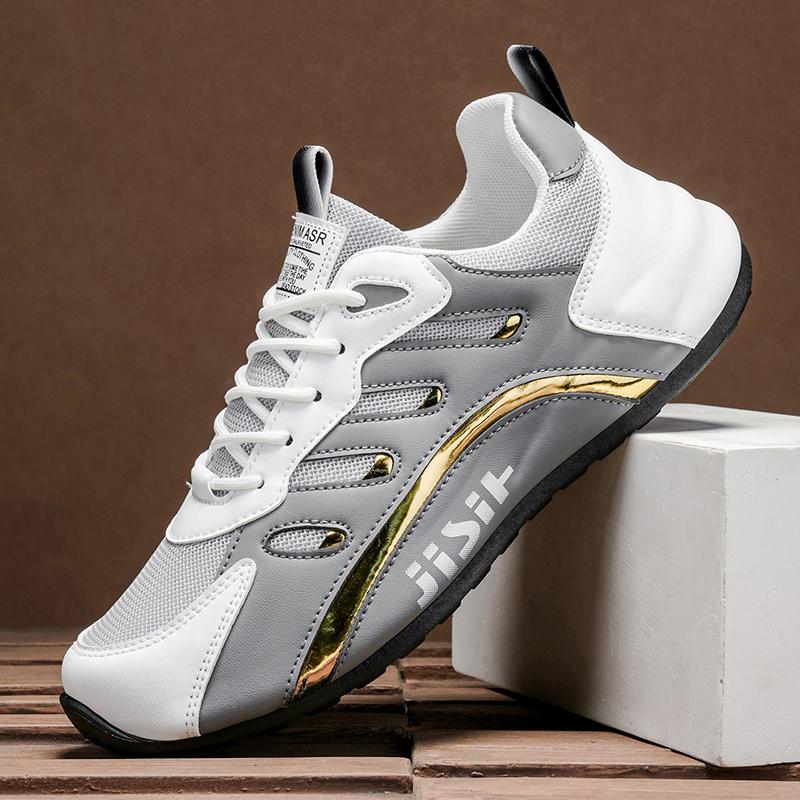 

Fashion All-match Sport Shoe Minimalist Men Sneakers High Quality Leather Casual Shoes for Men Platform Comfor Men Running Shoes 44