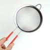 Silicone Handle Stainless Steel 30-Mesh Flour Sieve & Strainer Tool