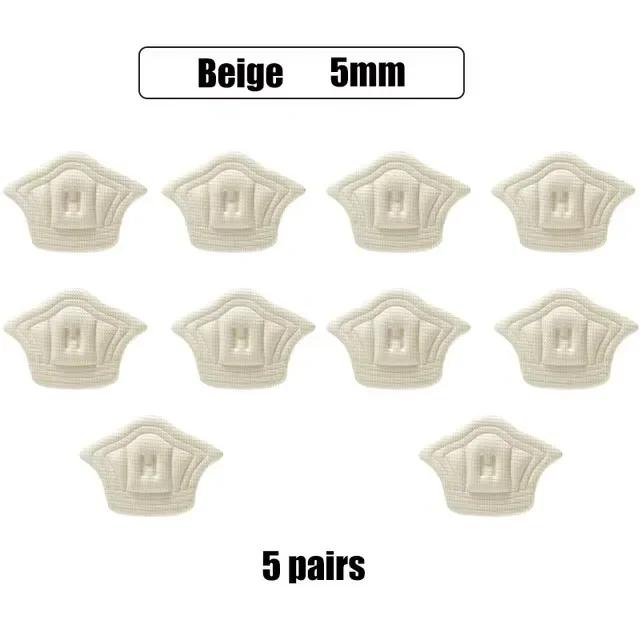 5pair/10pcs Insoles Patch Heel Pads for Sport Shoes Back Sticker Adjustable Size Antiwear Feet Pad Cushion Insert Insole