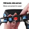 Reflective Puppy Traction Lead Dog Harness Breathable Non Slip Adjustable Harness Leash Pet Supplies for Outdoor Training