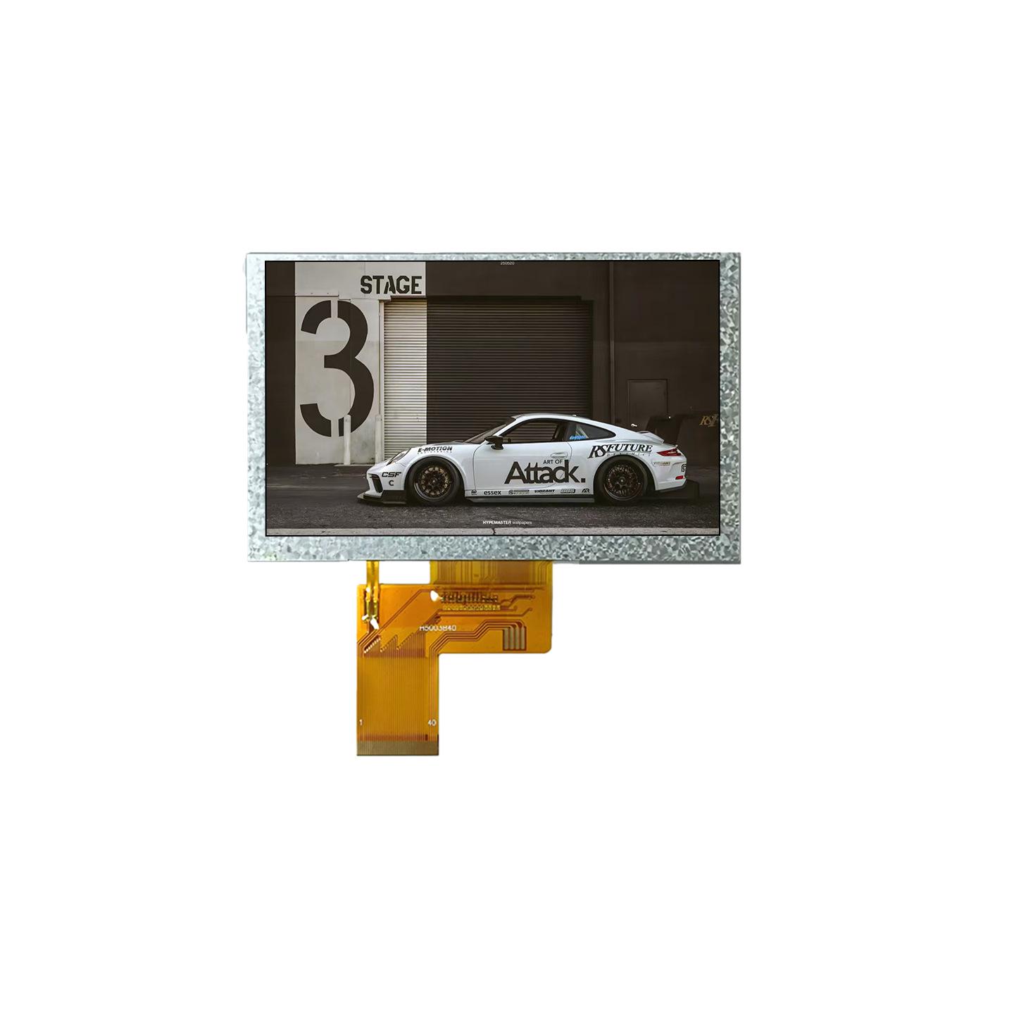 5-дюймовый ЖК-экран TFT IPS 800x480, эхолот с емкостным резистивным сенсорным экраном