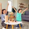 Heculos Jenga Balance Board, Wooden Montessori Toy, Family Game