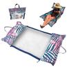 2-in-1 Floating Hammock Beach Tote Reusable Easy To Carry Inflatable Water Hammock Pool Floats Swimming Lounger