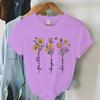 Faith Hope Love Vintage Boho TShirts Women Christian Tshirts Short Sleeve Trendy Tee Shirt Tops Women Religious Faith T Shirts