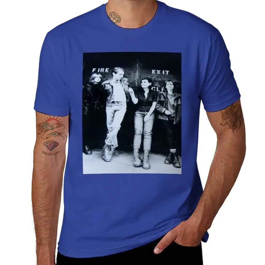 Elastica (Band shot) T-Shirt vintage funnys animal prinfor boys men graphic t shirts