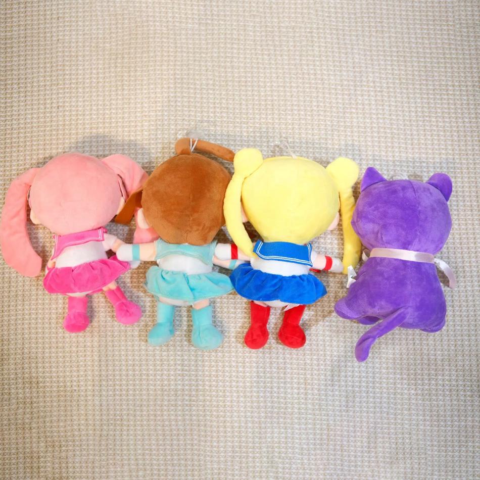 Japan Anime Sailor Moon Plush Toys Tsukino Usagi Kaiou Michi Stuffed Doll Girlish Room Decor Stuffed Kawaii Gifts For Girlfriend