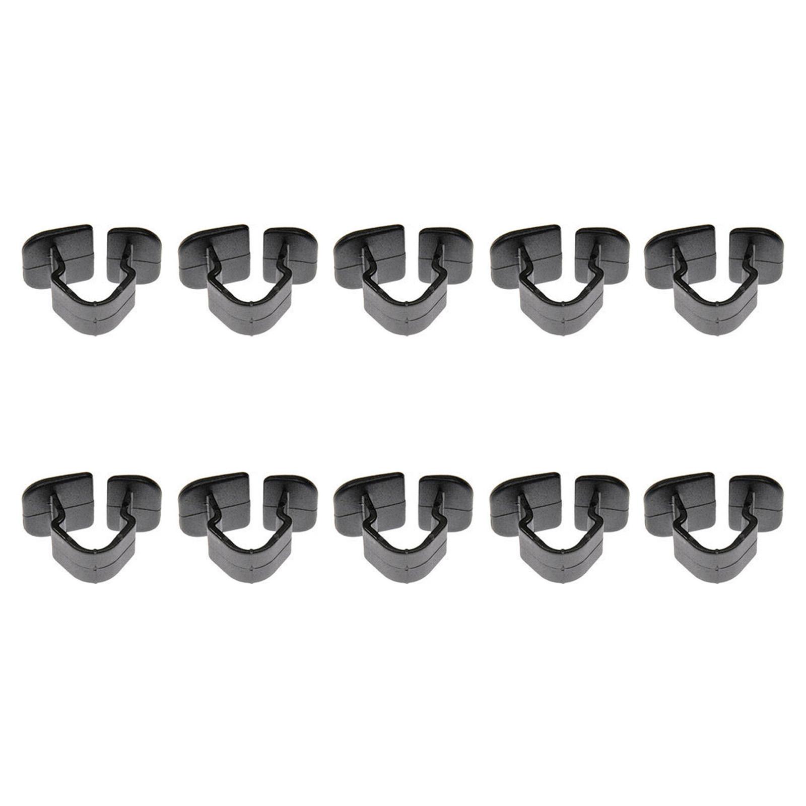 

10 шт. изоляционных зажимов для капота автомобиля, фиксатор заклепок 1H5863849A01C для VW Polo Tiguan Passat B5 B6 SEAT Leon 2 Skoda Octavia 2