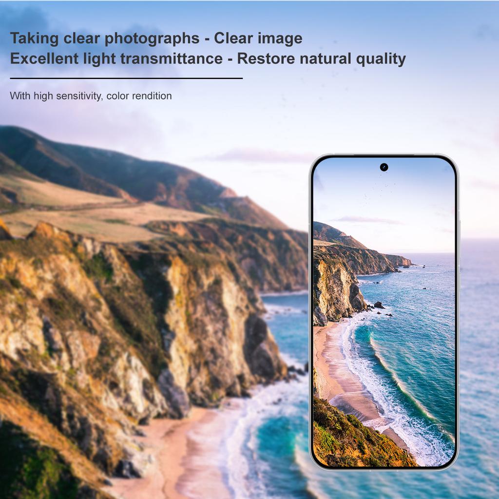For Realme Neo 8 5G Glass IMAK High Definition Glass Lens Film Self-positioning Version Black Version