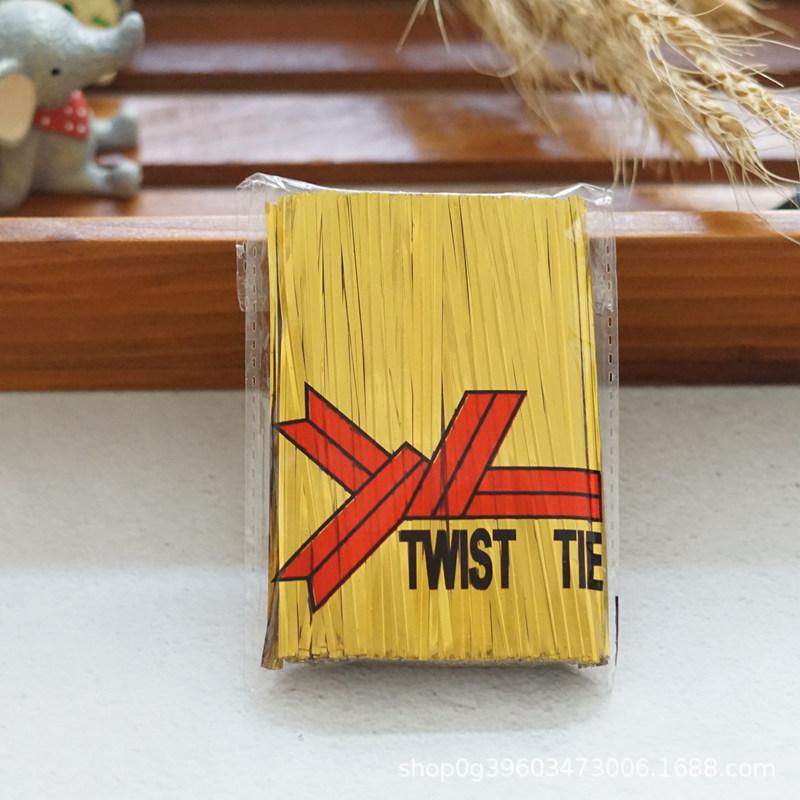 

Colored Zip Ties With Gold Wire Ties 6 золотий