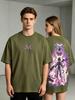 Unisex marškinėliai Medvilniniai Oversize Didelio dydžio Majin Vegeta Dragon Ball Oversize Skalbti