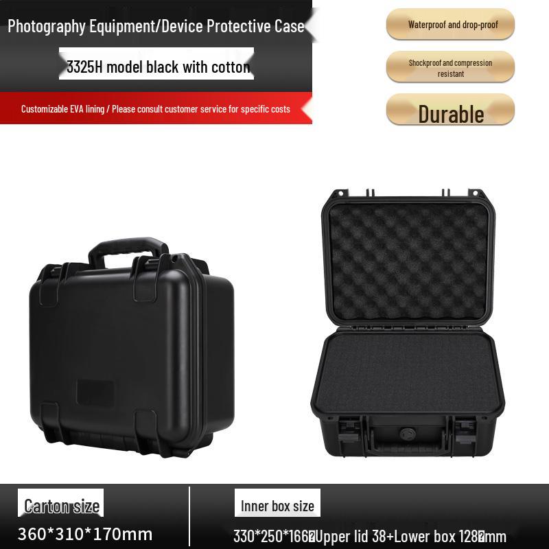 Waterproof Thickened Handheld Tool and Instrument Protection Box, Small Plastic Packaging Box