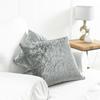 Nordic Pillow Case Ice Crushed Velvet Silver Home Throw Pillows 45X45 Cushion Cover Decorative Cushions Shinny Pillow Covers