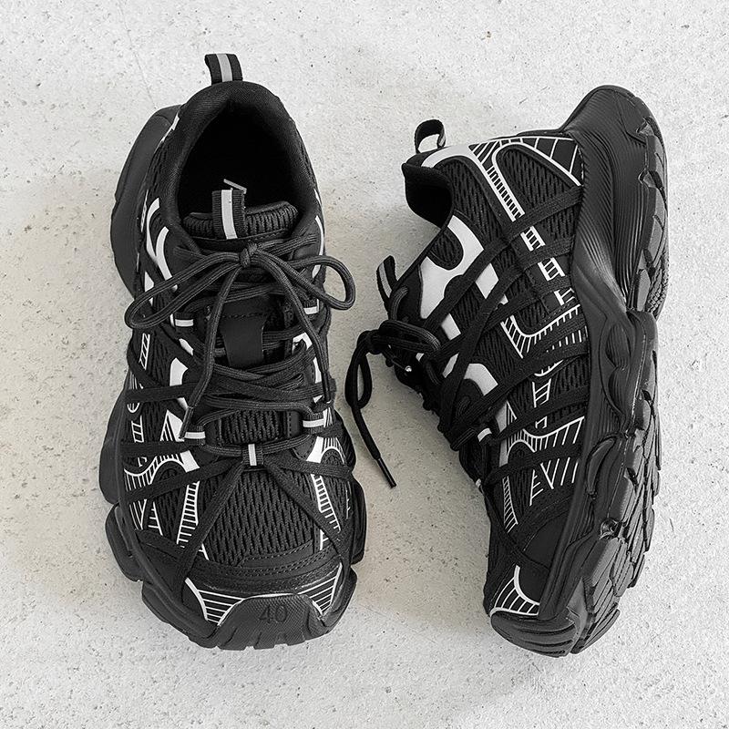 

CM invisible heightening shoes new casual dad shoes platform high street sneakers 35 women s size
