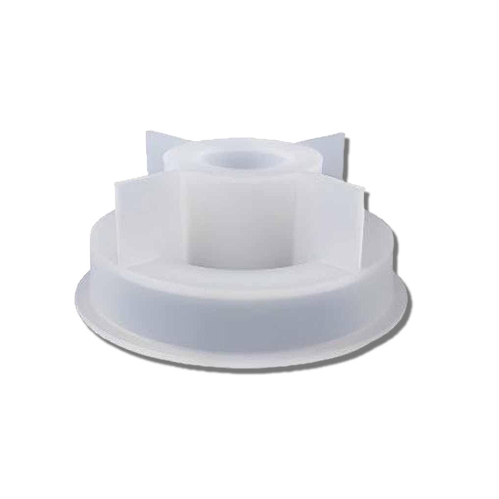 

Подсвечник из эпоксидной смолы для взрослых, силиконовая форма для дома, стойкая к высоким температурам, подсвечник, основание, форма, аксессуары