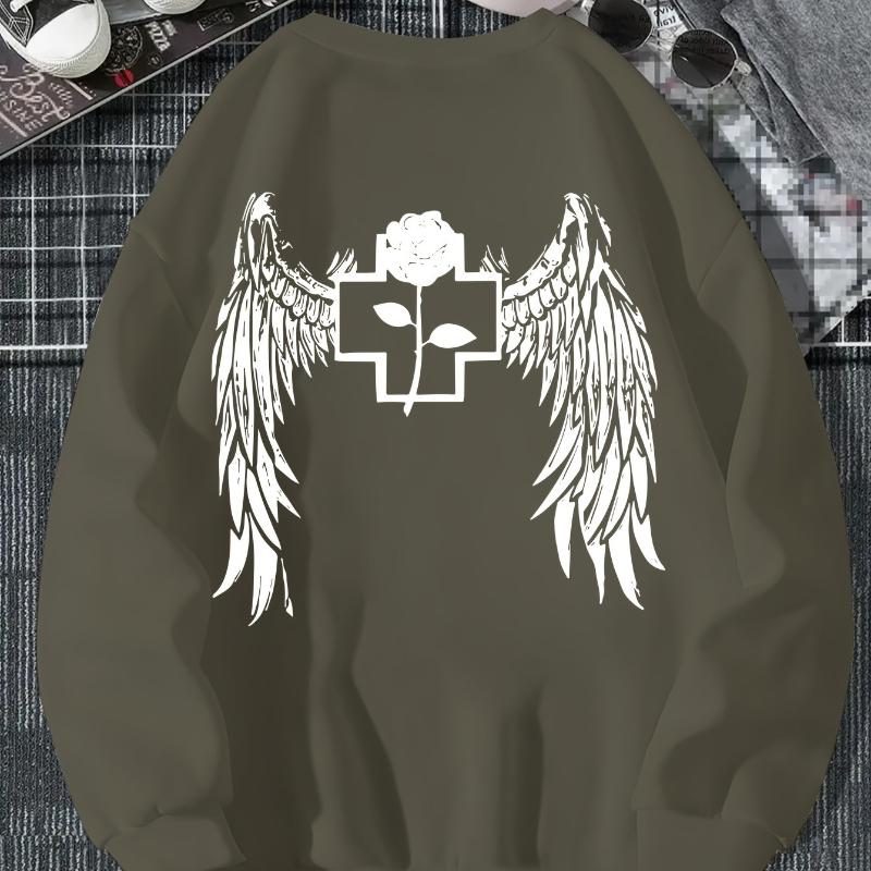 

Для путешествий и кемпинга в холодную погоду, на флисовой подкладке и теплый, мужской свитшот с круглым вырезом, тяжелый вес XXL чёрный