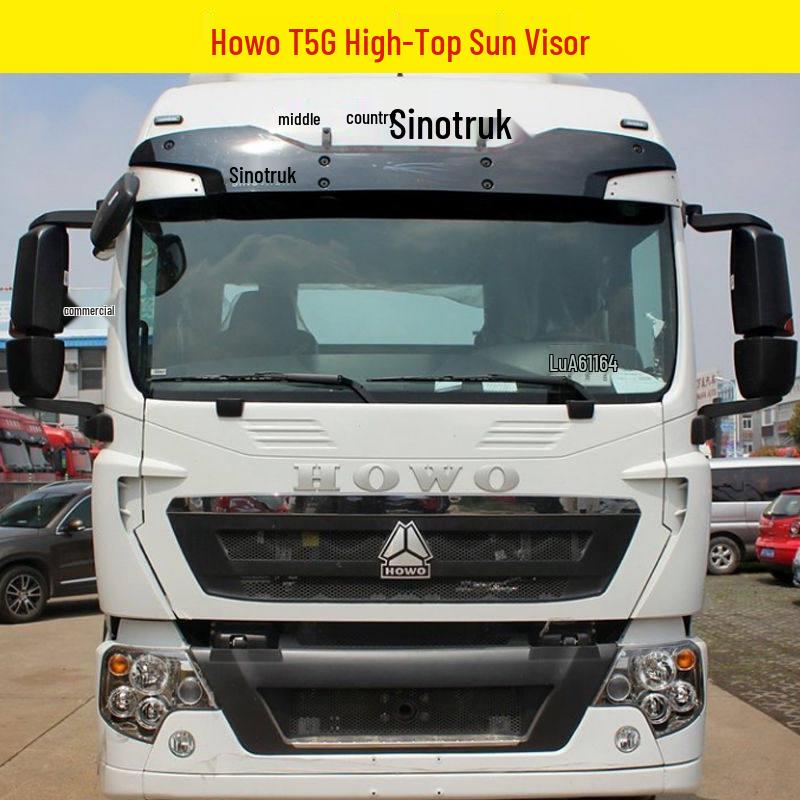 Sinotruk Sitrak C7H/G7, Howo T5G Sunshade Windshield Visor
