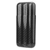 Carbon Fiber Cigar Case Humidors 3 Tubes Cigar Holder Storage Box Travel Case
