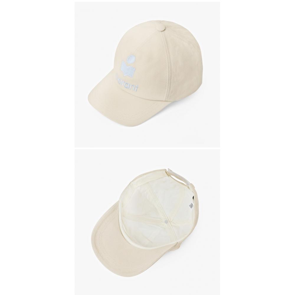 Isabelle Marant Cq001xfb A3c05a Eclu Tyron Tyron Logo Embroidery Ball Cap