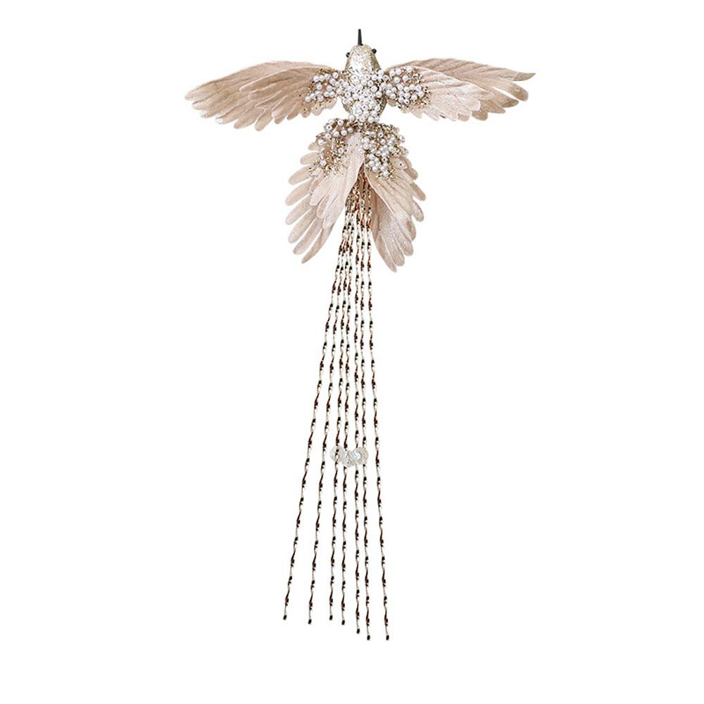 Realistic Artificial Hummingbird Decoration Glitter Bird Hanging Pendant  Christmas Tree