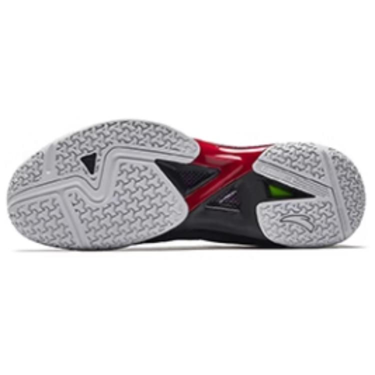 Anta Pantofi de badminton confortabili, la modă, antiderapanți, rezistenți la uzură, cu talpă joasă, pantofi unisex, negru, roșu, galben 412510971-5