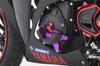 BIKERS BK-Y182-PUR Motorschutz Linke Seite YZF-R25 MT-25 Aluminium Violett
