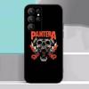 P-Pantera Musikband Handyhülle Für Samsung S 24 fe 25 Ultra plus 20 lite 21 30 22 23 24 22 Ultra 5G Fundas