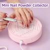 Strong Suction Nail Vacuum Cleaner Low Noise Nail Dust Extractor Nail Technicians