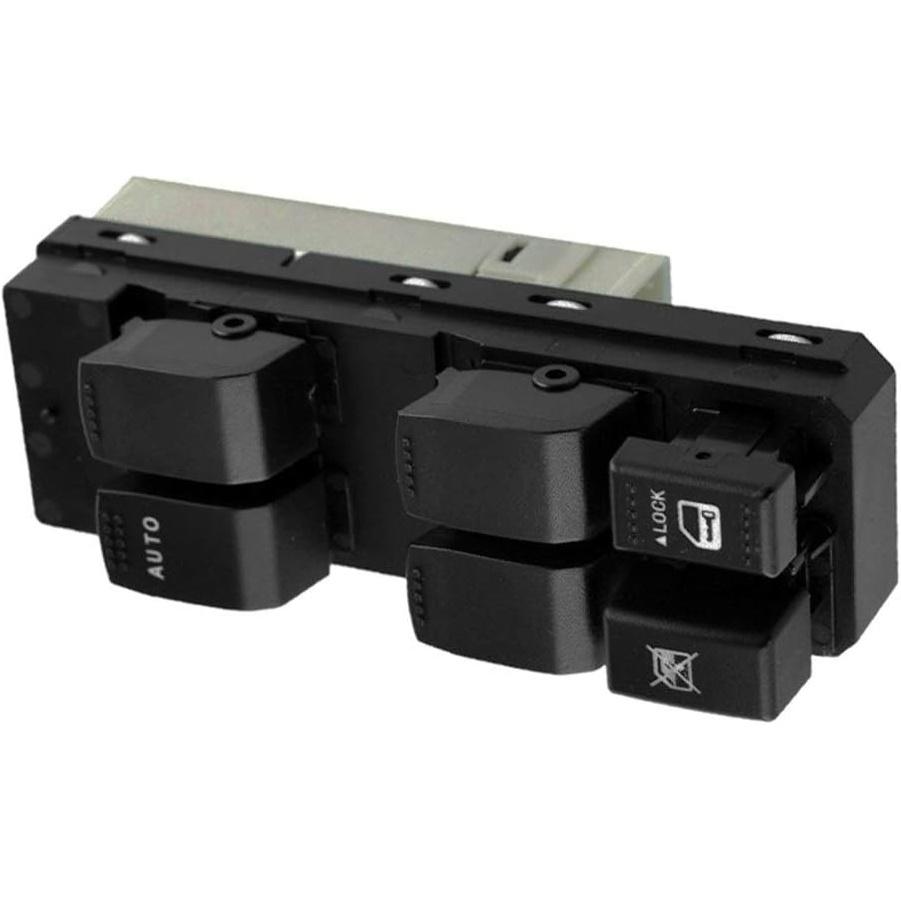 Left Window Switch 37990-64J20, Push Button, Manual, Black