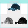 Gorra de Béisbol de Terciopelo Para Hombres Mujeres Invierno Calidez Protección Solar Estilo Deportivo Casual