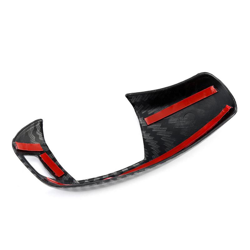 POSSBAY New Carbon Fiber Style Gear Shift Cover For BMW X3 X4 X5 X6 F20 F22 F30 F32 F10 F12