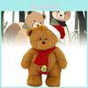 Entzückender Haselnussbär Plüschtier Für Kinder Perfektes Weihnachtsgeschenk Und Kuschelkissen