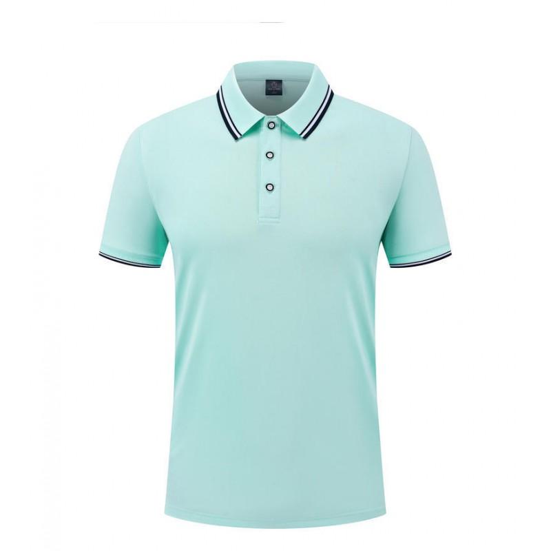 Quick-Dry Ice Silk Collar Polo Shirt Corporate Teams Group Events Custom Printed