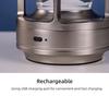 Portable LED Touch Lamp - Metal Stand, Rechargeable, Eye-Protective, Super Bright for Bar, Camping, or Table Use