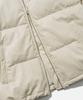Vastic Semi-Over Leather Padded Jacket_Ivory