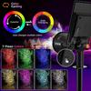 Solar Color Spot Lights Outdoor, 21 LEDs Color Changing Outdoor Lights, IP67
