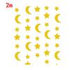Gold Star & Moon Party Decorations - Hanging Backdrop for Weddings