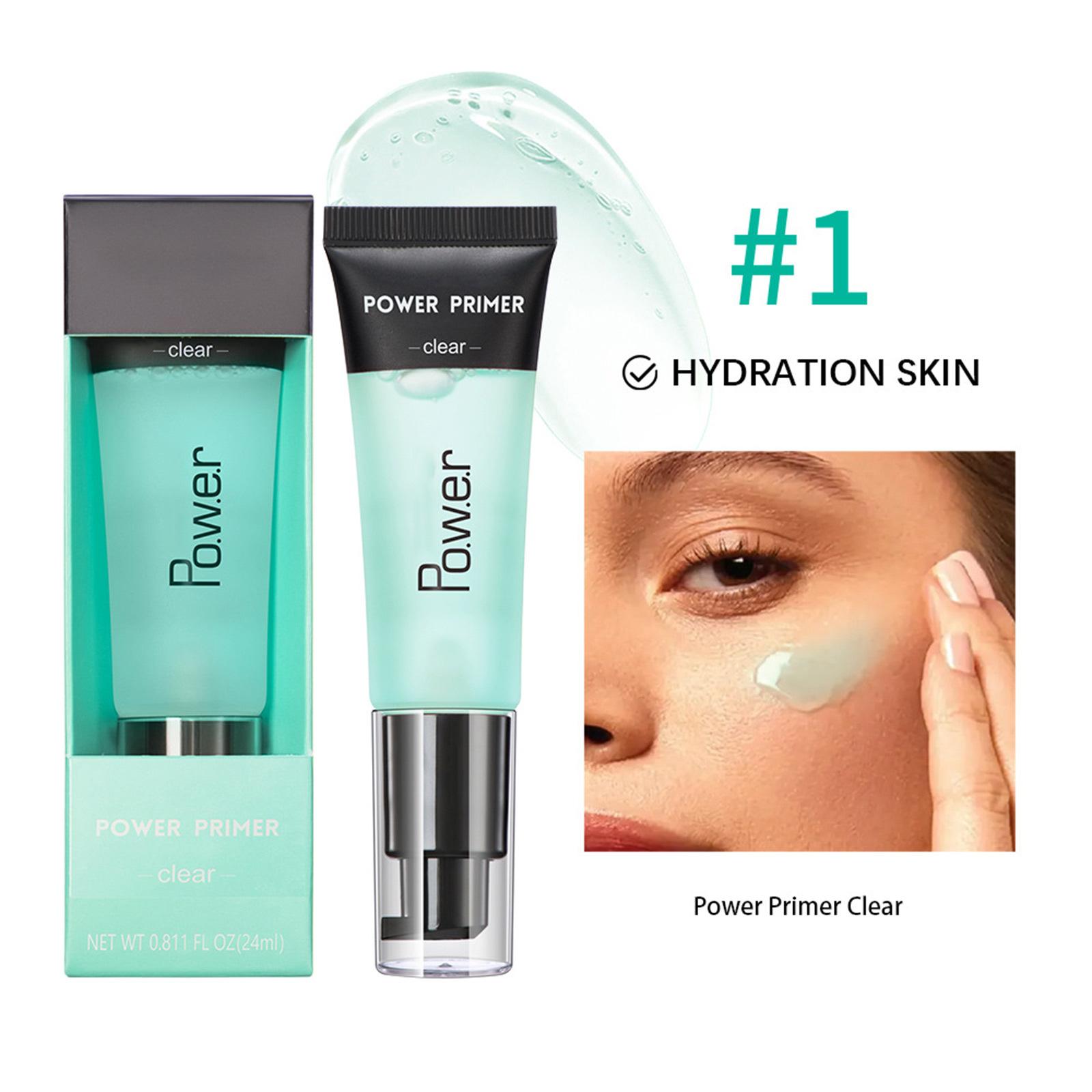 

1Pc 24ml Pore-Blurring Face Primer – Gel Texture Makeup Base for Extended Hold, Works on All Skin Types One Size зелёный