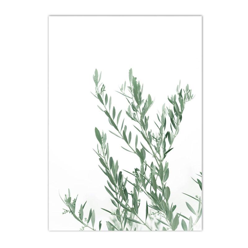 Green Leaves Cactus Mosque Morocco Door Posters Prints Canvas Painting Islamic Calligraphy Wall Art Pictures Living Room Decor