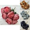 Artificial Peony Flowers For Photography Props And Living Room Decor