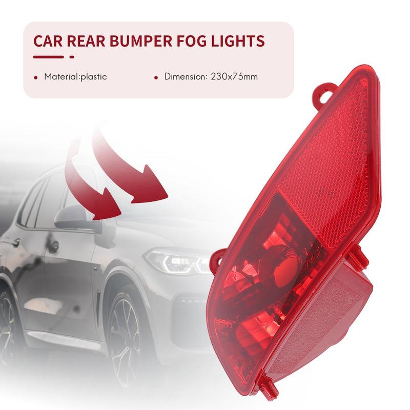 P-Premium-Car Rear Bumper Fog Lights Reflective Lights For 3008 2009 2010 2011 2012 2013 2014 2015 5.0 2 R
