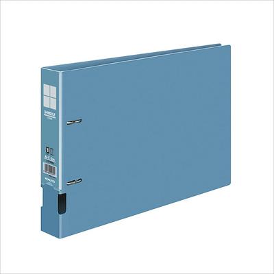 KOKUYO Ring Binder, A4 Horizontal, E-type, 300-sheet Capacity, Blue, Model: Fu-FD435NB