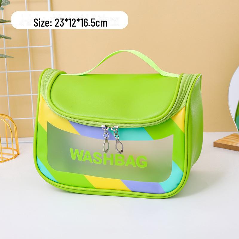 Large Capacity Waterproof Travel Cosmetic and Toiletry Bag – Transparent, Portable, and Convenient Handbag