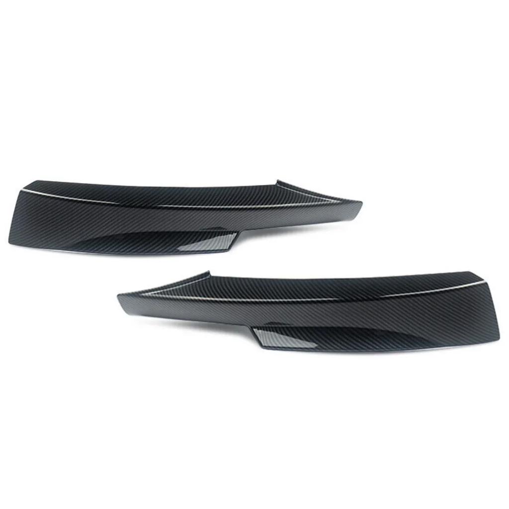 Pair Front Bumper Lip Splitter Spoiler For BMW E90 E91 335i 328i LCI 2009 2010 2011 2012 M-Tech Bumper Side Splitter Cover
