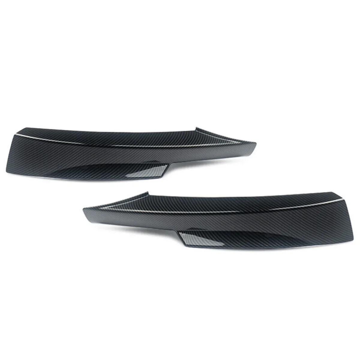 

Пара Накладка на губу переднего бампера Сплиттер Спойлер Для BMW E90 E91 335i 328i LCI 2009 2010 2011 2012 Бампер M-Tech Боковая накладка-сплиттер